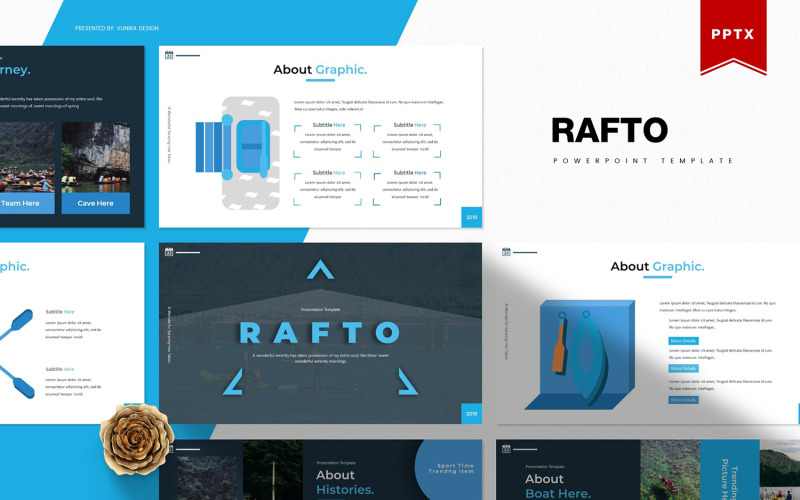 Rafto | PowerPoint šablona