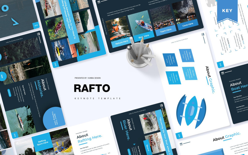 Rafto - modello di Keynote