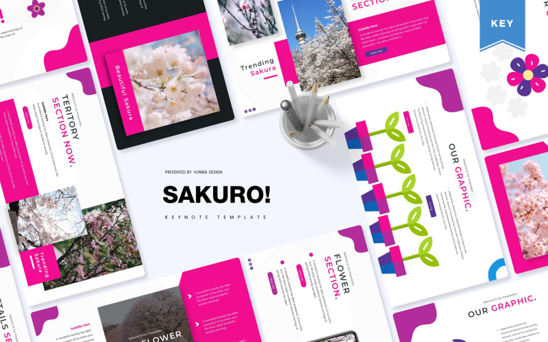 Sakuro! - Keynote-Vorlage