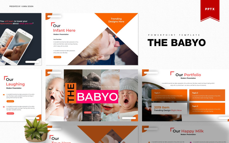 The Babyo | Шаблон PowerPoint