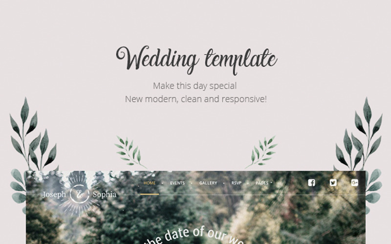 QueenFlowers - WordPress-tema för bröllop