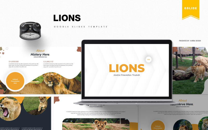 狮子| Google幻灯片