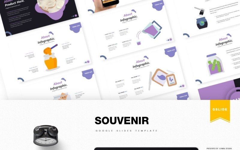 Souvenir Google Slides 85434