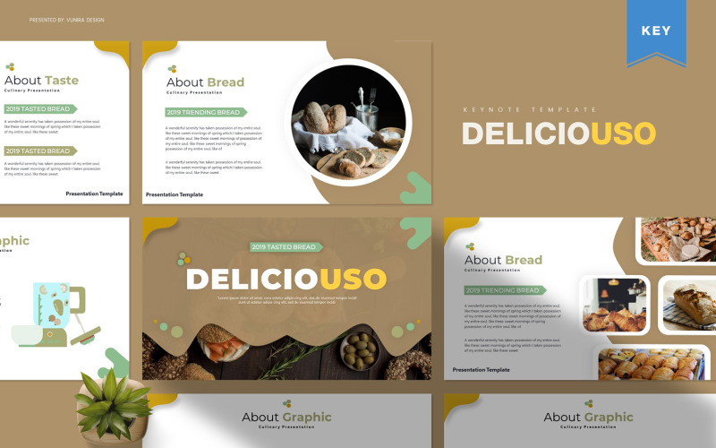 Deliciousi - Keynote-Vorlage