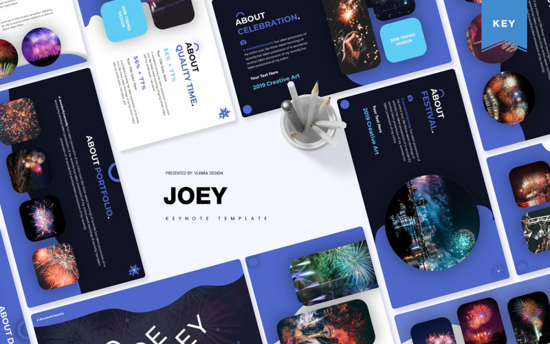 Joey - шаблон Keynote