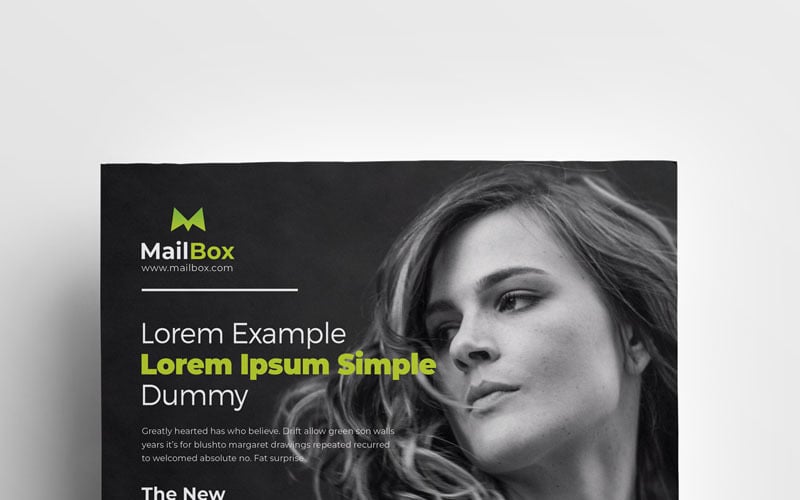 Mailbox -  Creative Flyer - Corporate Identity Template