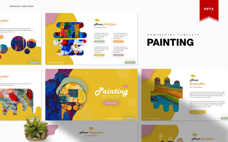 Pintura | Modelo do PowerPoint