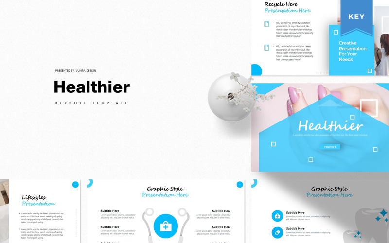 Più sano: modello di Keynote