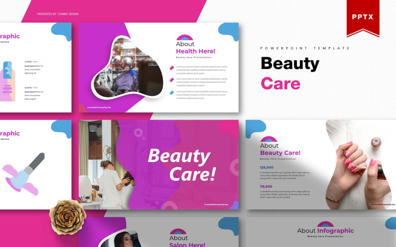BeautyCare | Modello PowerPoint
