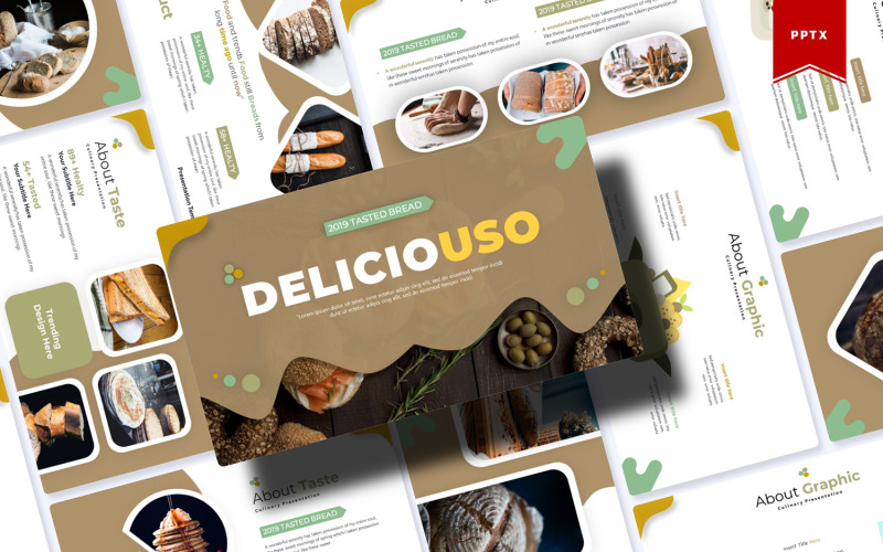 Deliciousi | PowerPoint-sjabloon