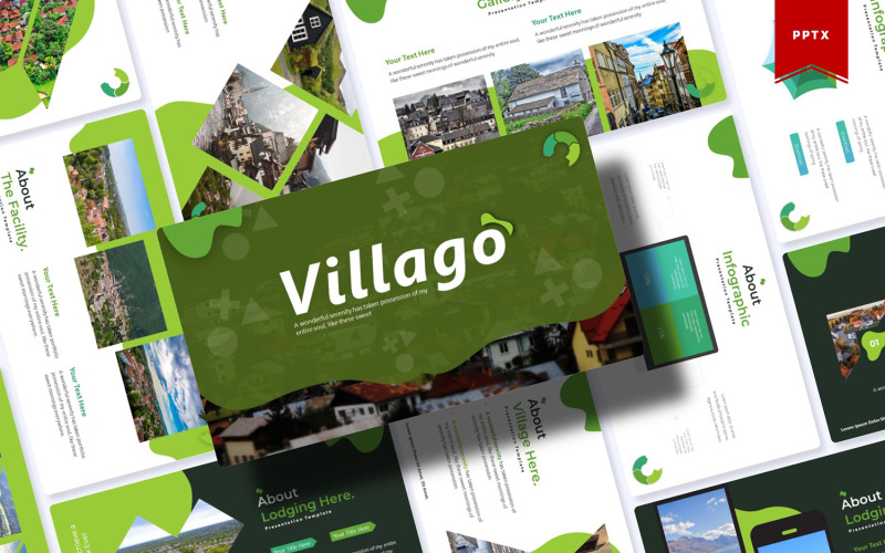 Dorf | PowerPoint-Vorlage