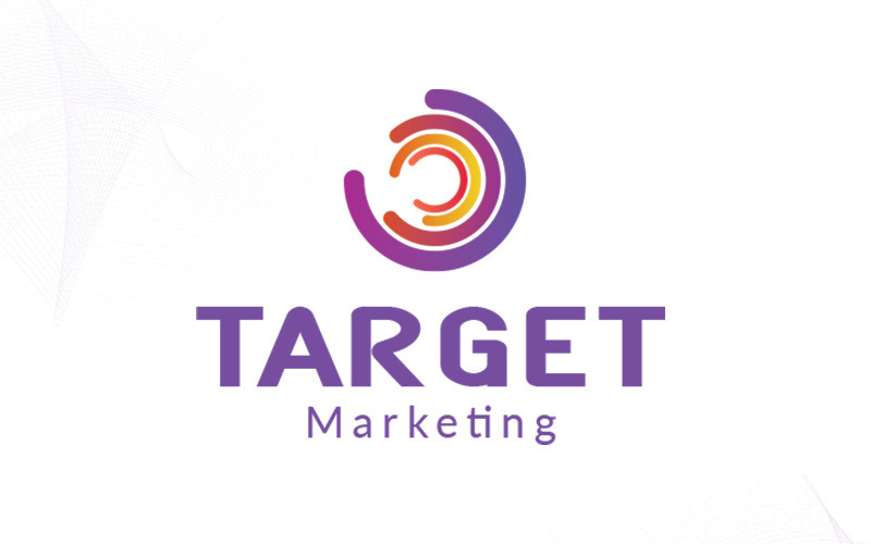 Шаблон логотипа Target