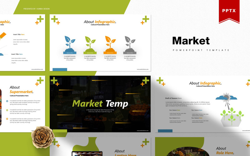 市场 | PowerPoint模板