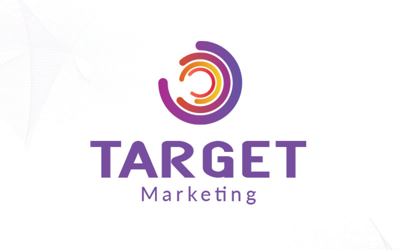 Download Шаблон логотипа "Target Logo Template" / Target Logo Template - Шаблон логотипа на тему графика aim branding business core creative critical thinkers decorative design focus great idea ideas logo media minds modern print ready printing