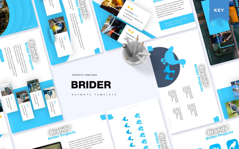 Brider - шаблон Keynote