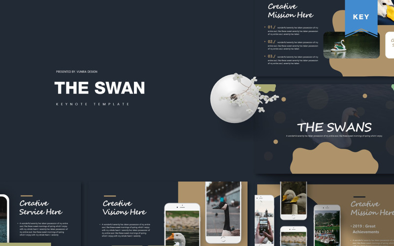 Die Swan - Keynote Vorlage