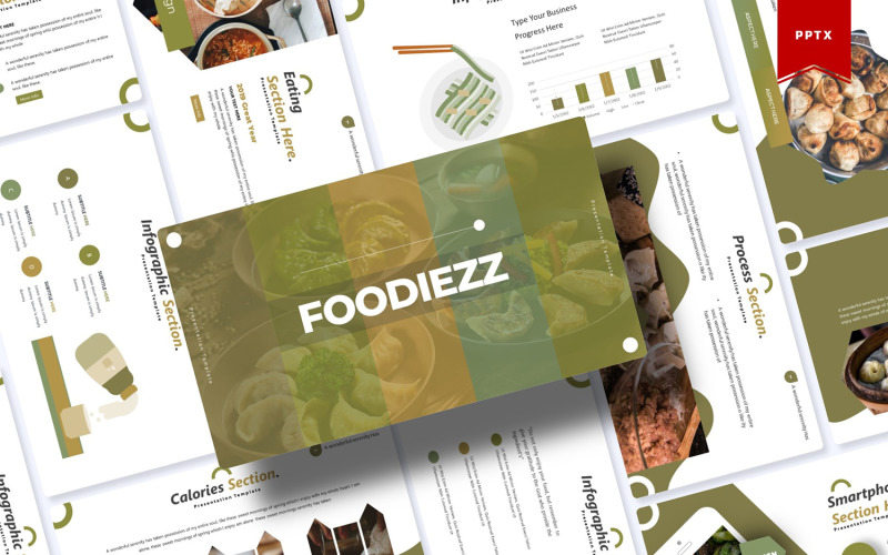 Foodiezz | Modelo do PowerPoint