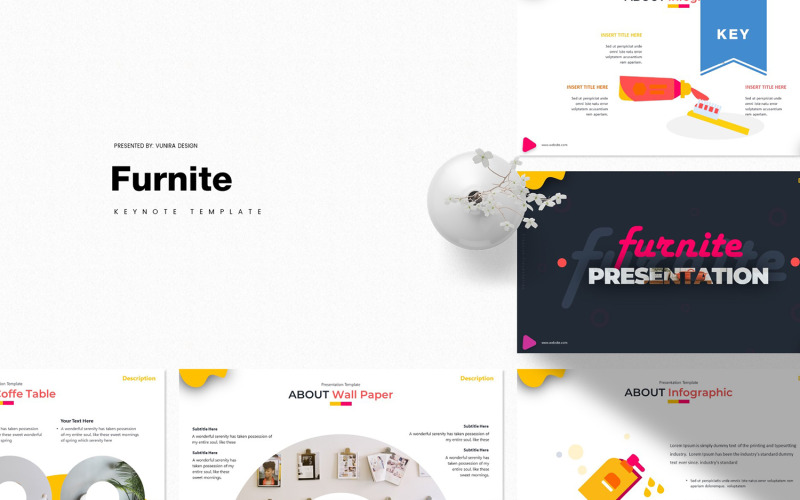 Furnite - modello di Keynote