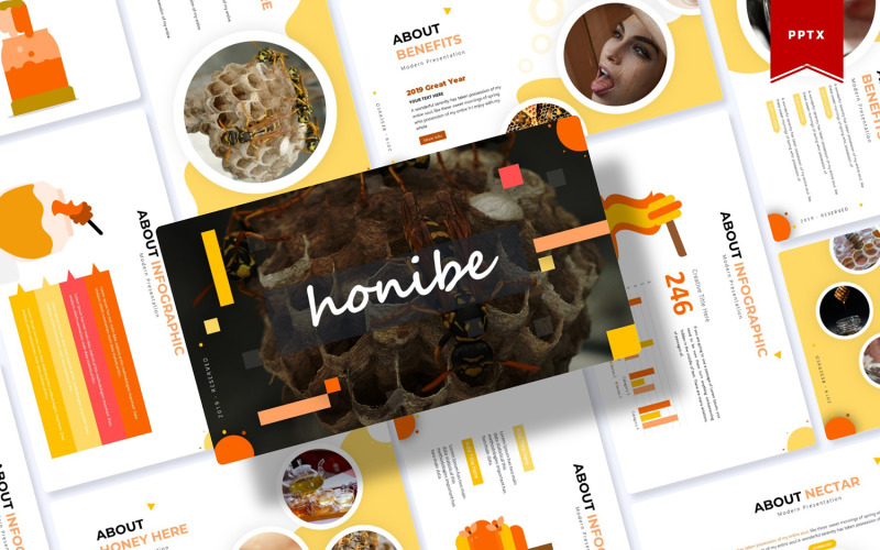 Honibe | Modello PowerPoint