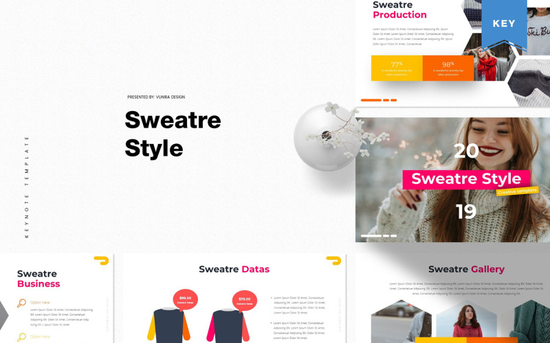 Sweatre Style - Modello di Keynote