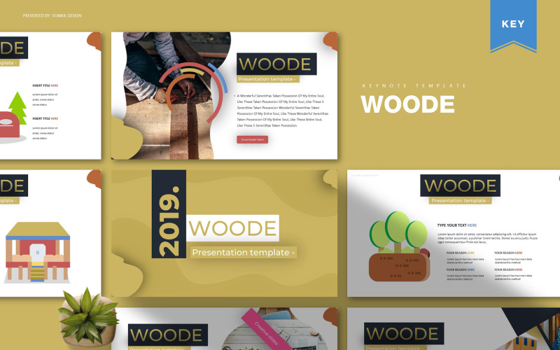 Woode - Keynote-Vorlage