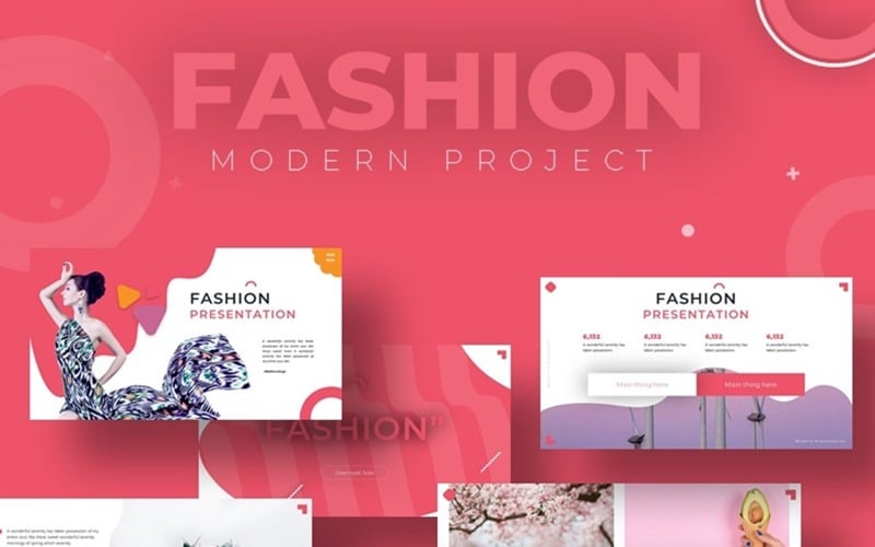Fashion Modern PowerPoint template