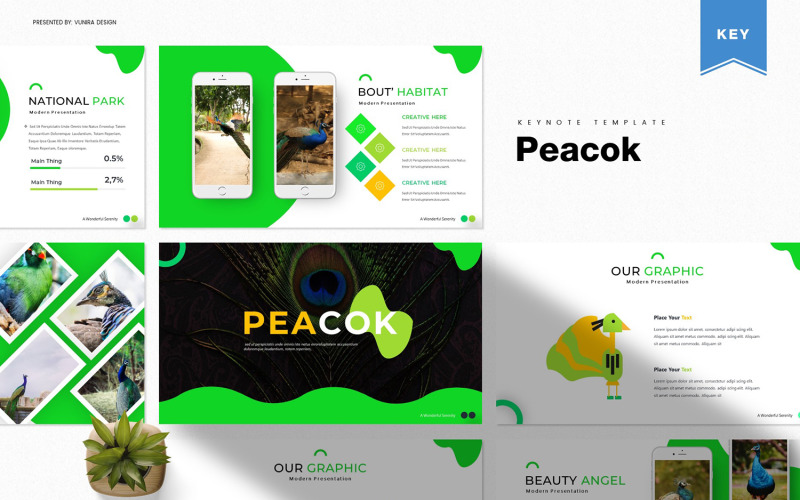 Peacok - Keynote-Vorlage