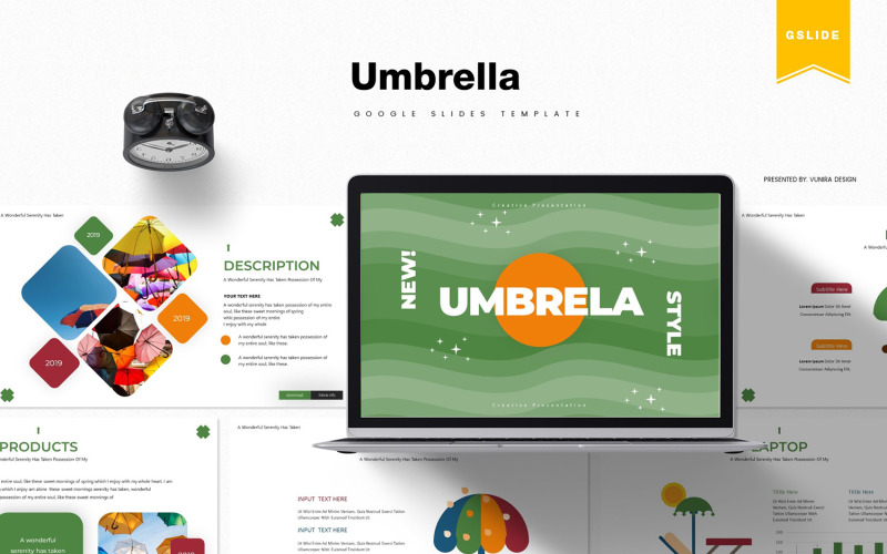 Regenschirm | Google Slides