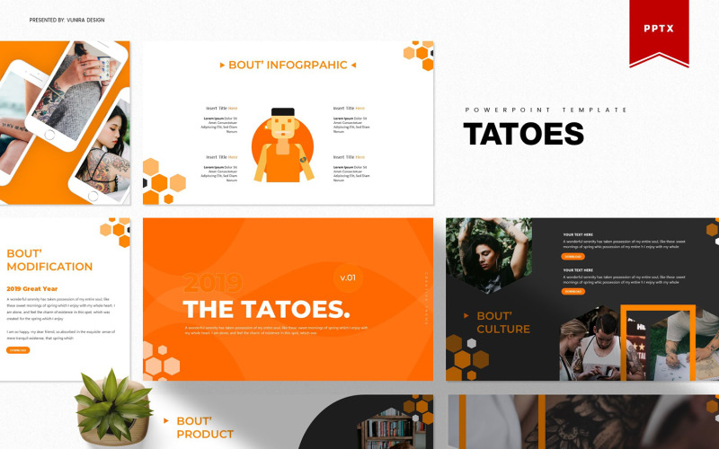 Tatuagens | Modelo do PowerPoint