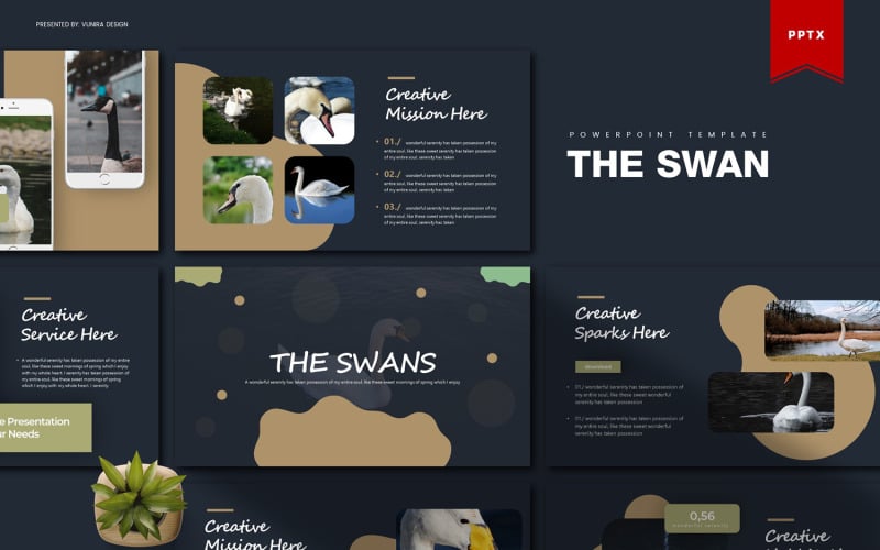 The Swan | PowerPoint template