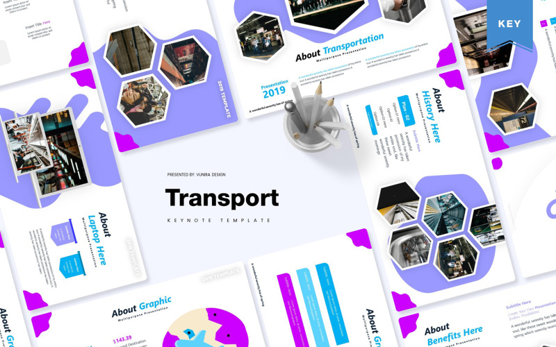 Transport - Keynote-sjabloon