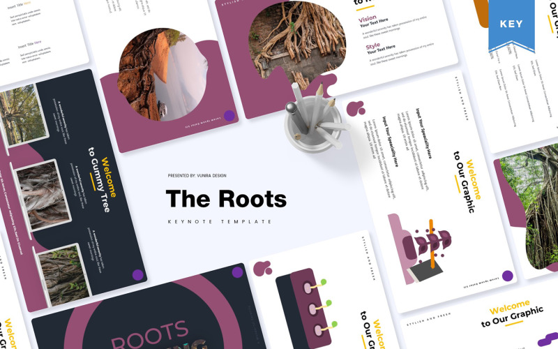 Die Roots - Keynote-Vorlage