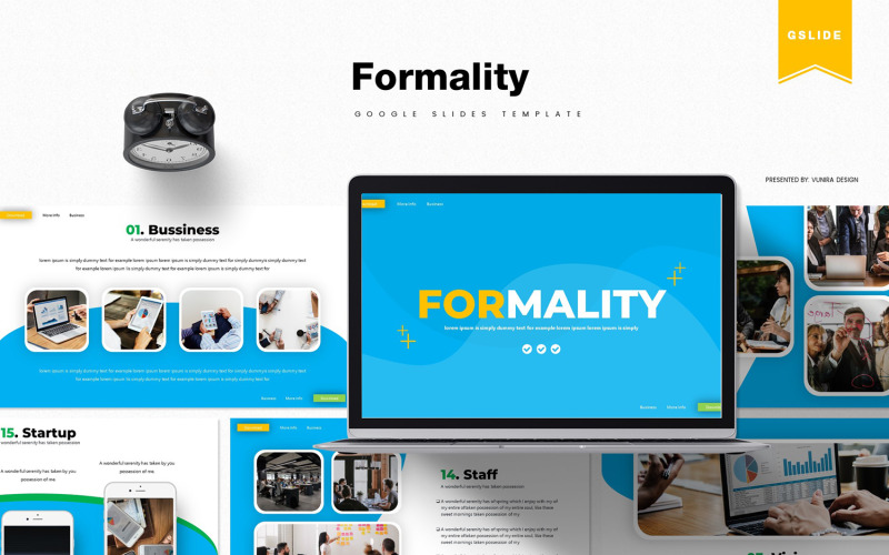 Formalidade | Apresentações Google