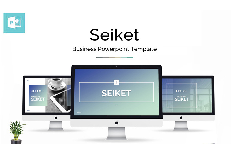 Modello di presentazione PowerPoint di Seiket