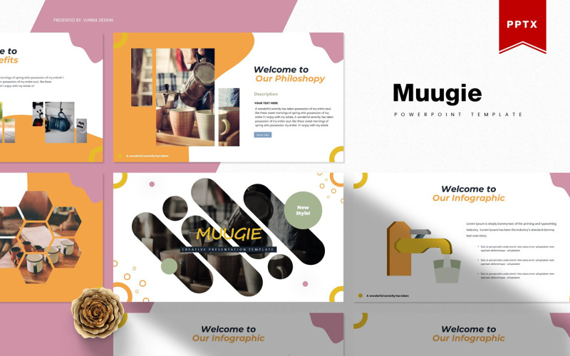 Muugie | PowerPoint šablona