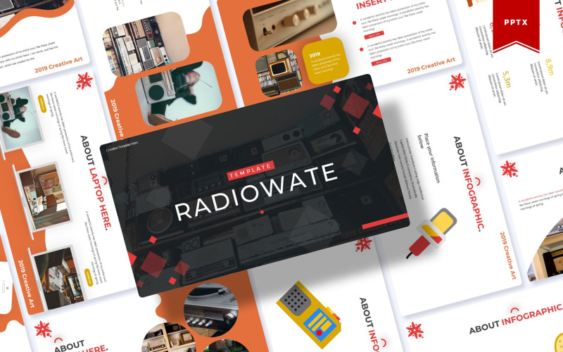 Radiowate | Шаблон PowerPoint