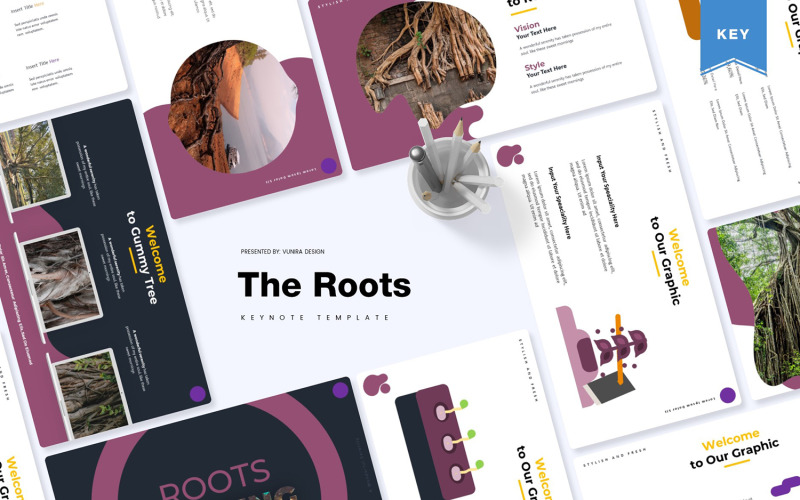 The Roots - Modello di Keynote