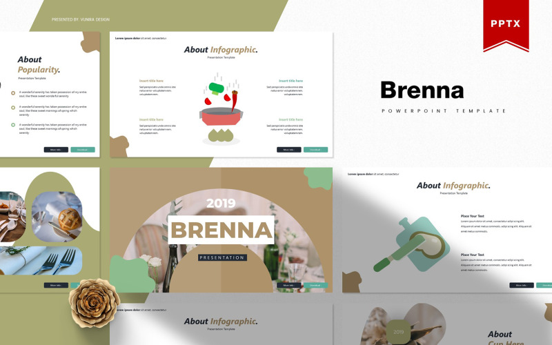 Brenna | Modèle PowerPoint