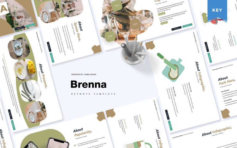Brenna-主题演讲模板