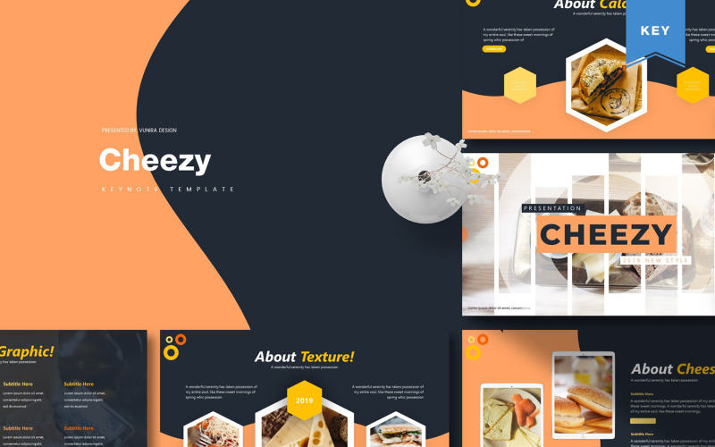 Cheezy - modello di Keynote