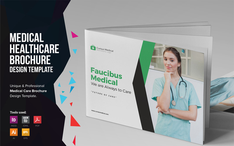 Medina - Brochure Medical HealthCare - Modello di identità aziendale