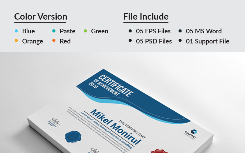 Download Шаблон сертификата "Royal Company Certificate Template" / Royal Company Certificate Template - Шаблон сертификата на тему графика achievement,award,background,border,certificate,coupon,diploma,engraved,engraving,frame,guilloche,multipurpose,pantone,professional,protected,rosette,secure,security,paper,two