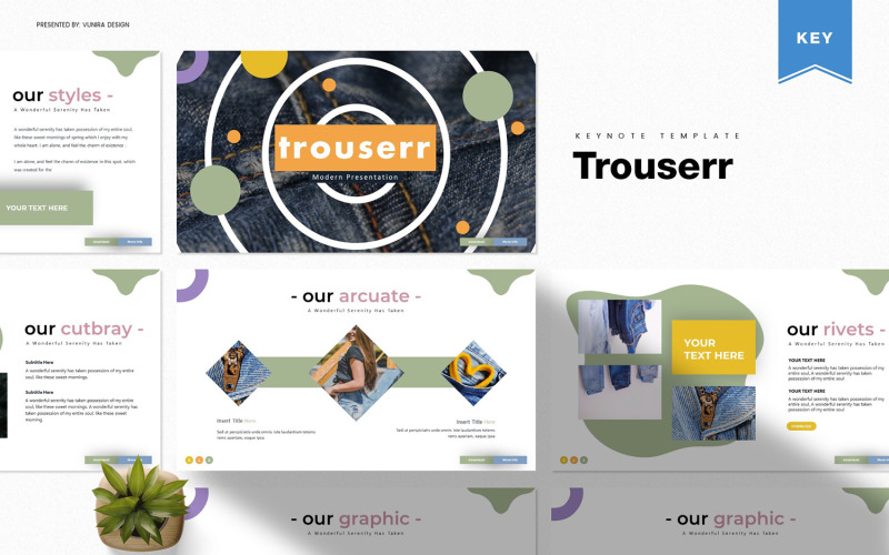 Trouserr - Modello di Keynote