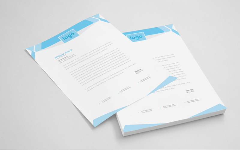 Download Фирменный стиль "Design Express - Corporate Identity Template" / Design Express - Corporate Identity Template - Фирменный стиль на тему графика simply graphics template clean professional illustration logo style letter corporate print layout creative abstract corporation contract business letterhead headline vector