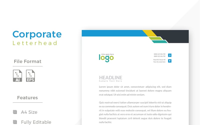 Design Pro Letterhead Corporate Identity Template Free Download Download Design Pro Letterhead Corporate Identity Template