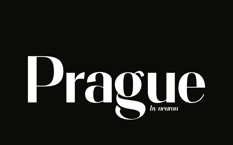 Carattere di visualizzazione di Praga