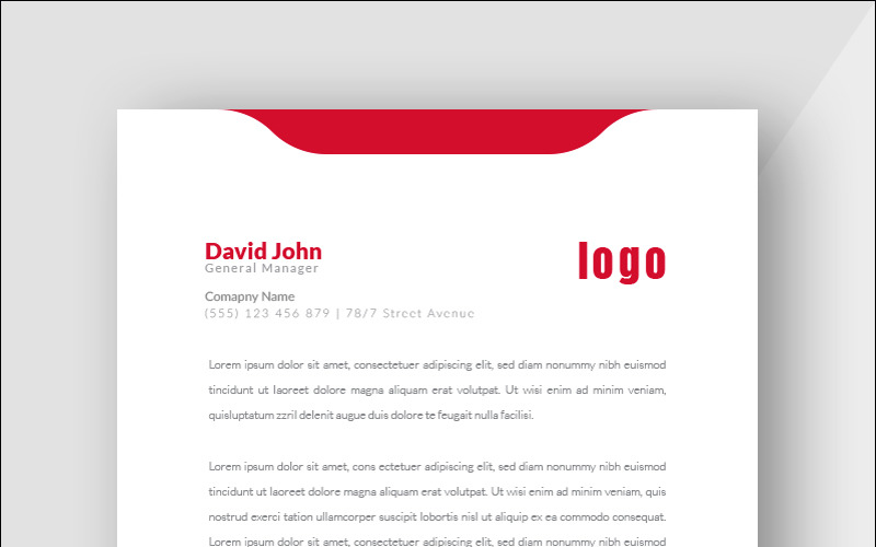 Download Фирменный стиль "Design Pro Red - Corporate Identity Template" / Design Pro Red - Corporate Identity Template - Фирменный стиль на тему графика simply graphics template clean professional illustration logo style letter corporate print layout creative abstract corporation contract business letterhead headline vector