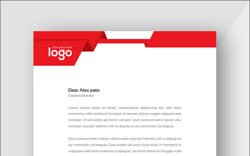 Download Фирменный стиль "Bold - Corporate Identity Template" / Bold - Corporate Identity Template - Фирменный стиль на тему графика simply graphics template clean professional illustration logo style letter corporate print layout creative abstract corporation contract business letterhead headline vector