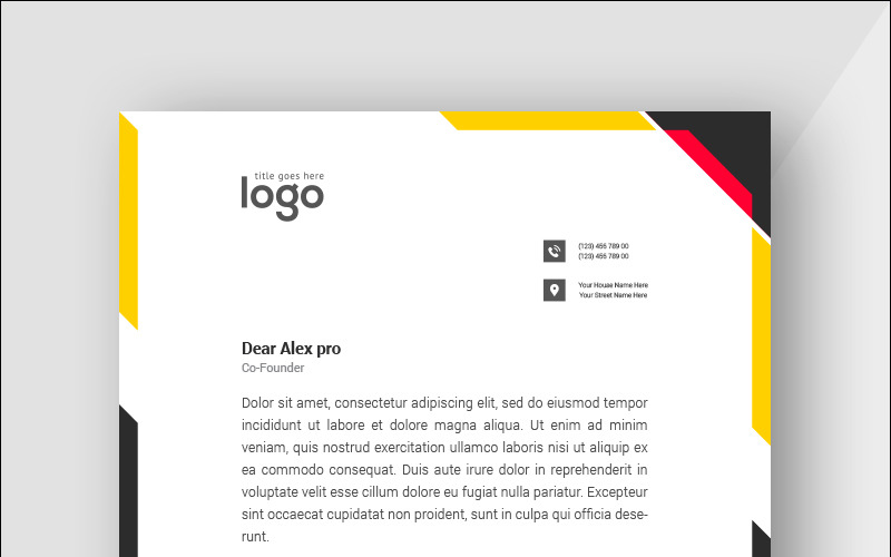 Download Фирменный стиль "Greasy - Corporate Identity Template" / Greasy - Corporate Identity Template - Фирменный стиль на тему графика simply graphics template clean professional illustration logo style letter corporate print layout creative abstract corporation contract business letterhead headline vector