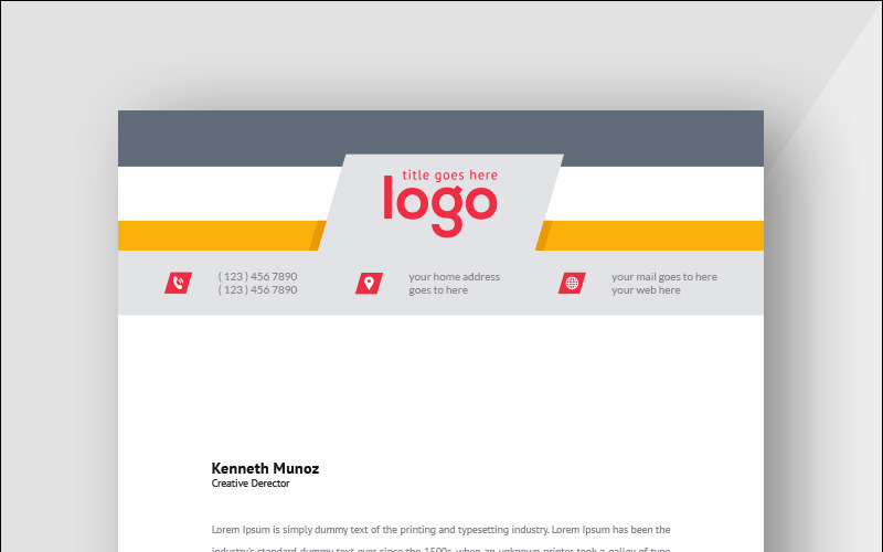 Download Фирменный стиль "Logoly - Corporate Identity Template" / Logoly - Corporate Identity Template - Фирменный стиль на тему графика simply graphics template clean professional illustration logo style letter corporate print layout creative abstract corporation contract business letterhead headline vector